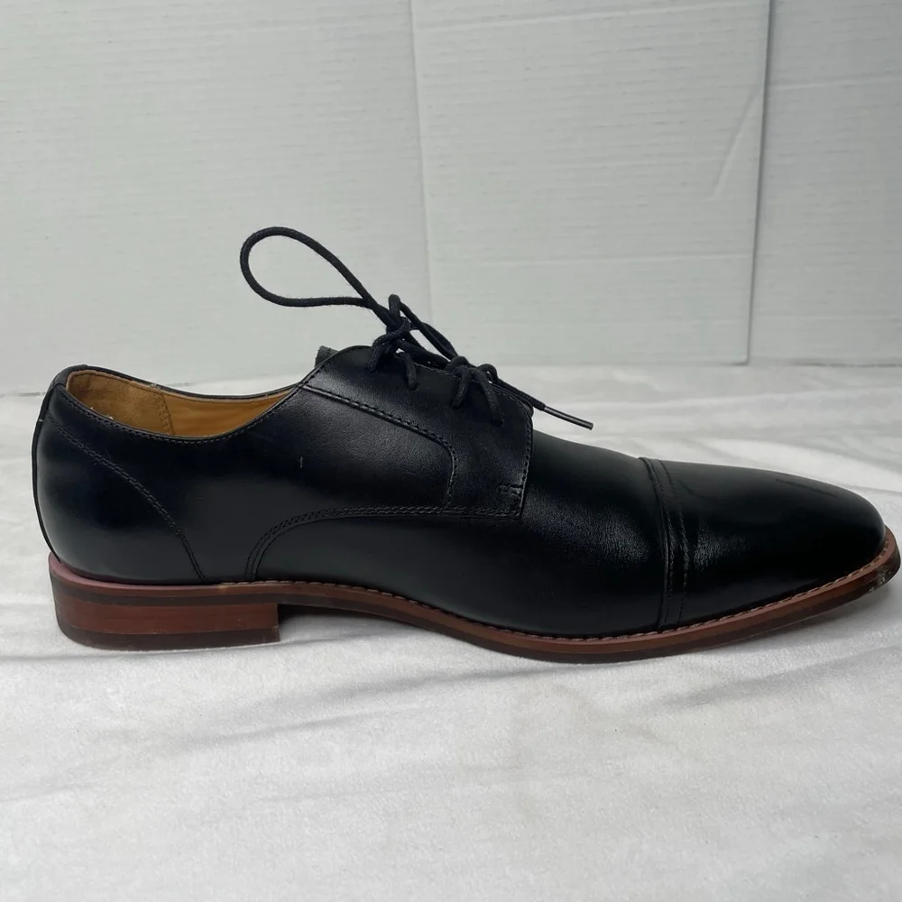 Men's Goodfellow & Co Size 9.5 Black Leather Oxfords Shoes